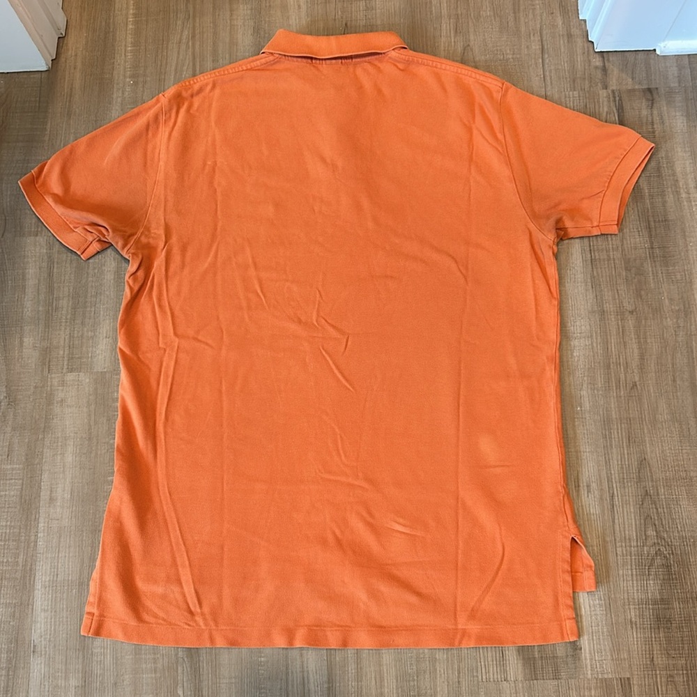 Polo by Ralph Lauren Men's Vibrant Orange Polo Shirt - Picture 4 of 5